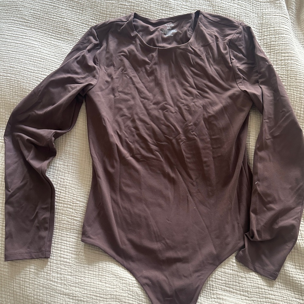 Nuuds Long Sleeve Crewneck Bodysuit